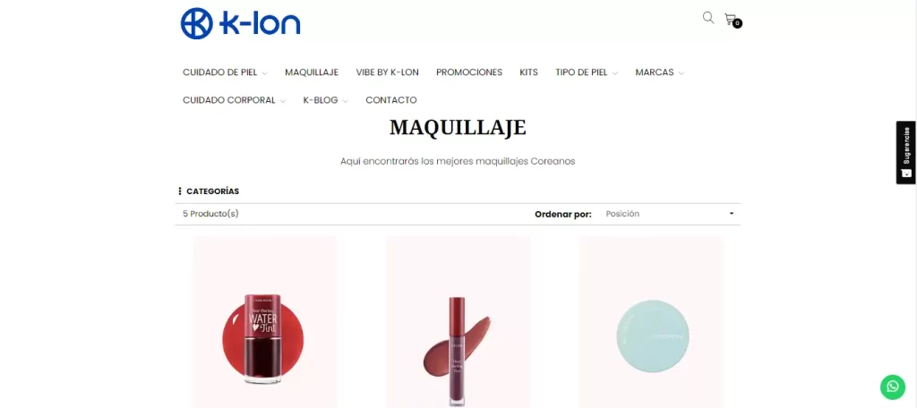 Kalonskinbar - tienda Harumi - tienda donde comprar productos de belleza coreanos